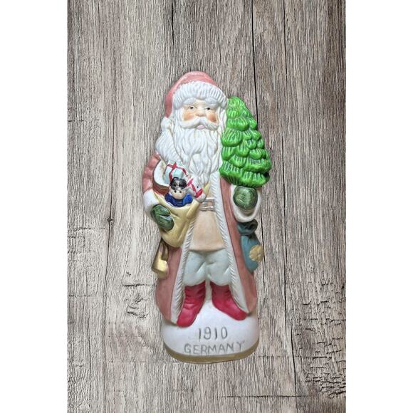 Vintage Christmas Eve Limited Edition Porcelain‎ Santa 1910 Germany Reproduction - Picture 1 of 1